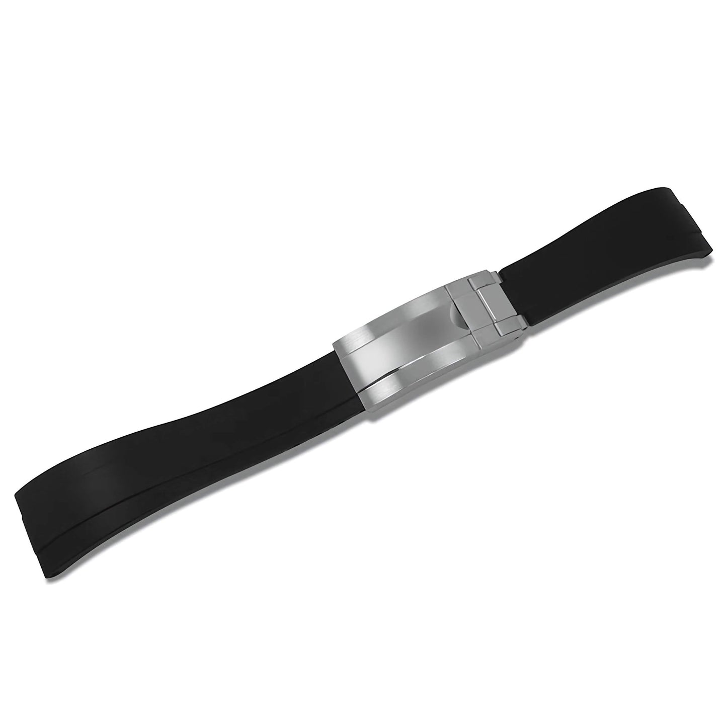 Oysterflex "Black" Bracelet - Somerville Watch Co. - Black - Oysterflex
