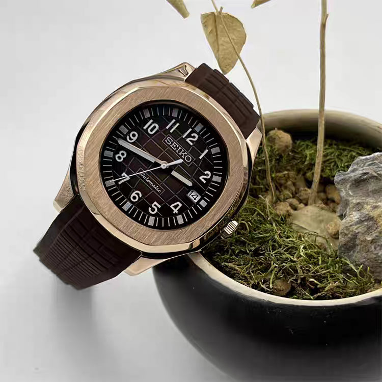 Seiko Mod Aquanaut "Rose Gold" Watch