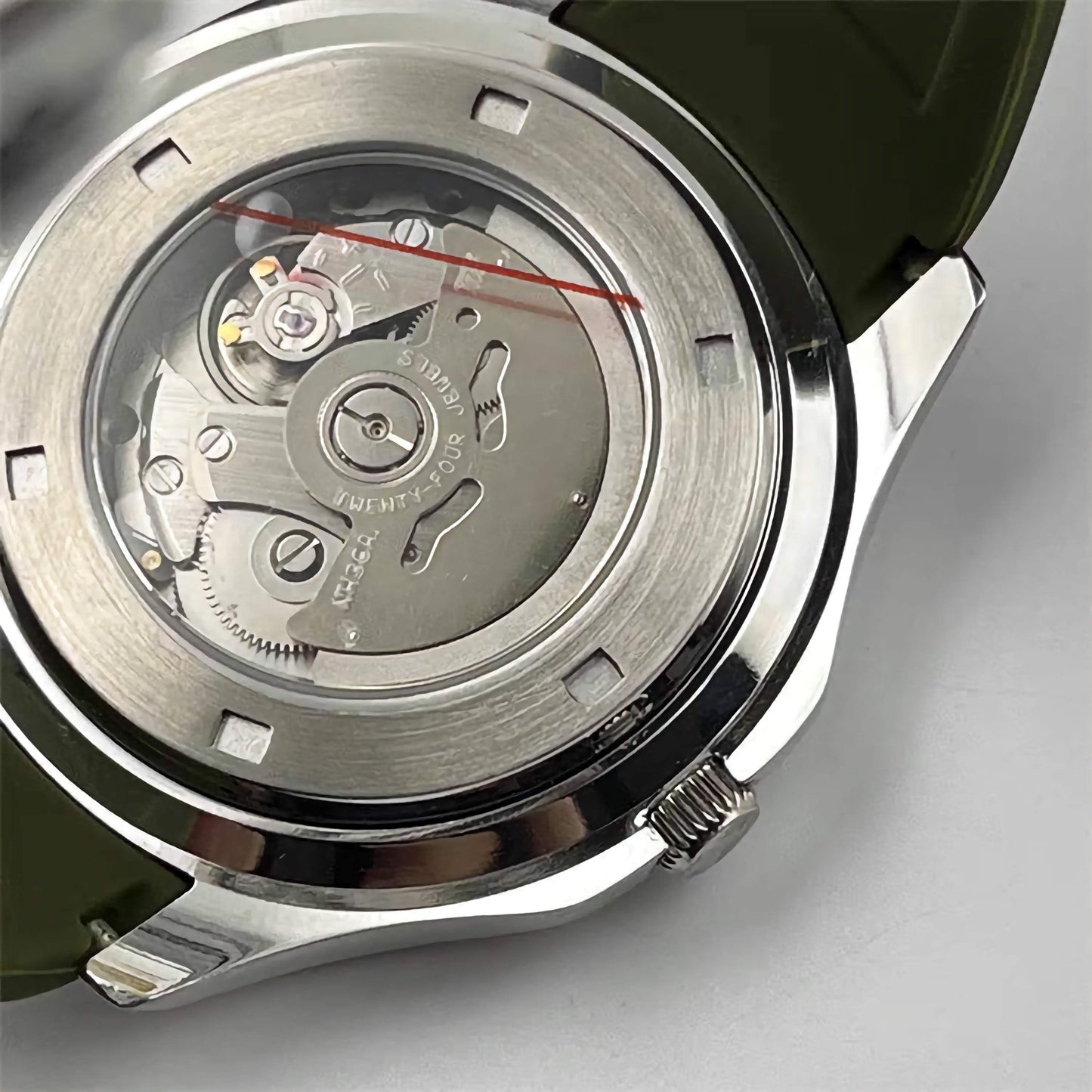 Seiko Mod Aquanaut "Green" Watch - Somerville Watch Co. - Green - Aquanaut