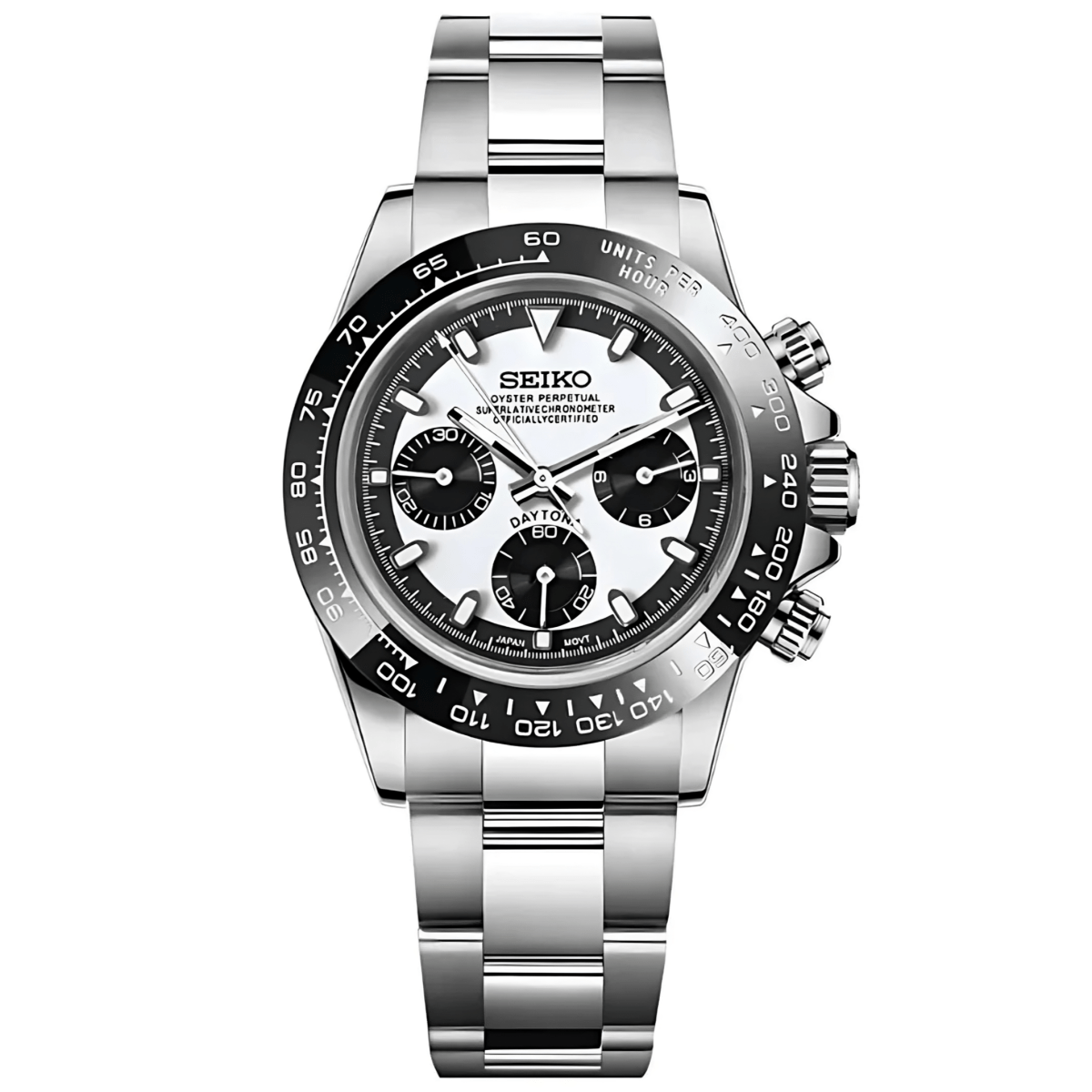 Seiko Mod Daytona "Racing" Chronograph - Somerville Watch Co. - Racing - Daytona