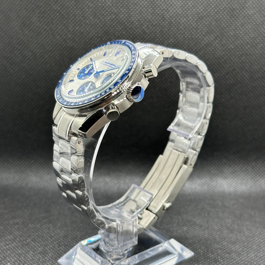Speedmaster Mod "Snoopy" Chronograph Watch - Somerville Watch Co. - Blue Speedmaster