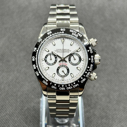 Daytona Mod Panda Chronograph Watch - Somerville Watch Co. - Panda