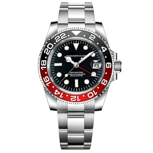 GMT Mod "Coke" Dive Watch (Premium Dial) - Somerville Watch Co. - Coke - GMT - Premium