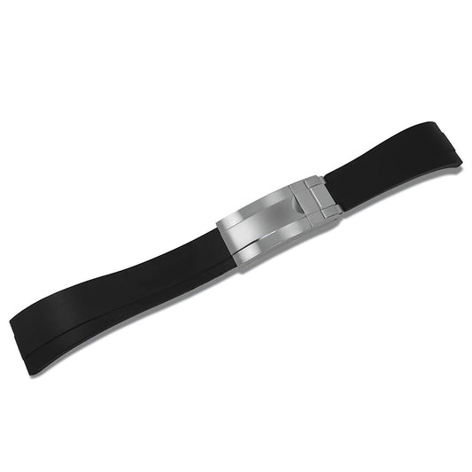 Oysterflex "Black" Bracelet - Somerville Watch Co. - Black - Oysterflex