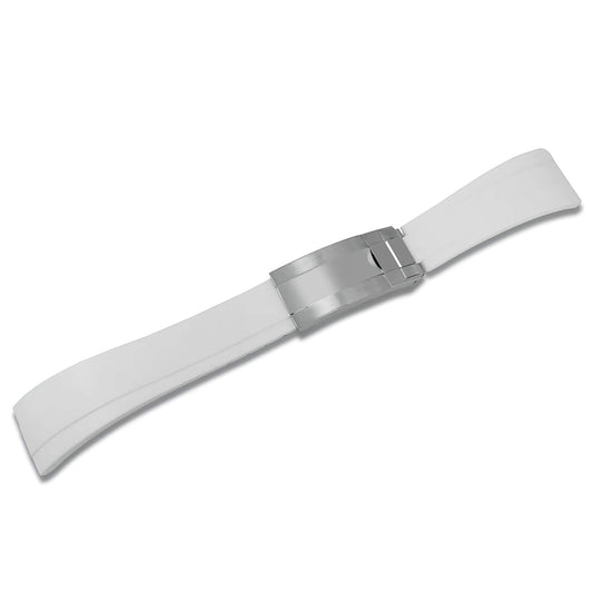 Oysterflex "White" Bracelet - Somerville Watch Co. - White - Oysterflex