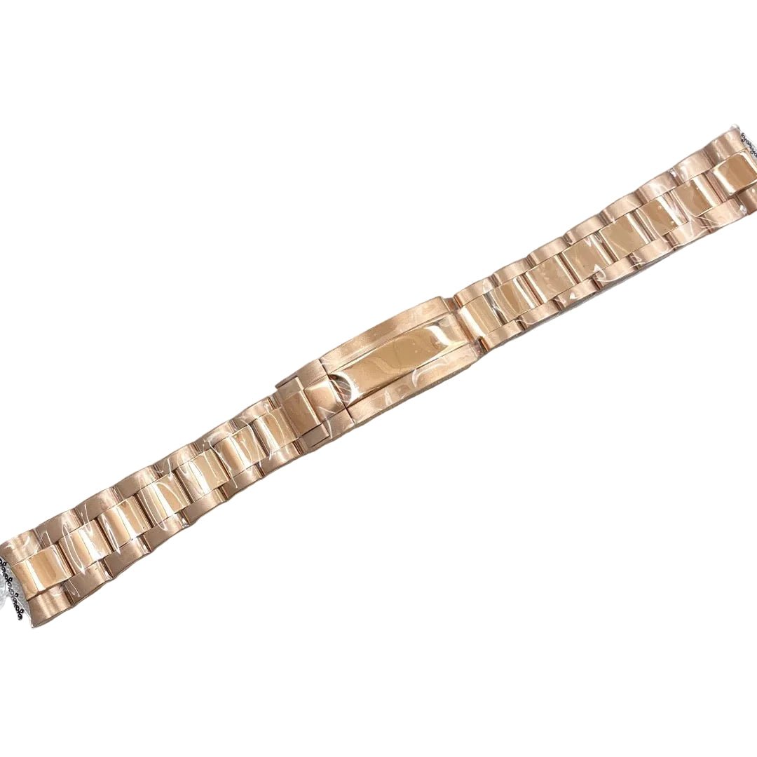 Rose Gold Oyster Bracelet - Somerville Watch Co. - RG-Oyster-Bracelet