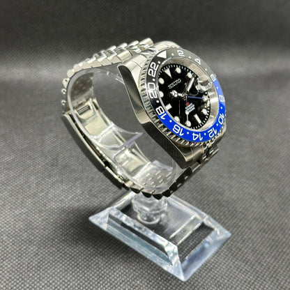 Seiko Mod "Batgirl" GMT Dive Watch - Somerville Watch Co. - Batgirl