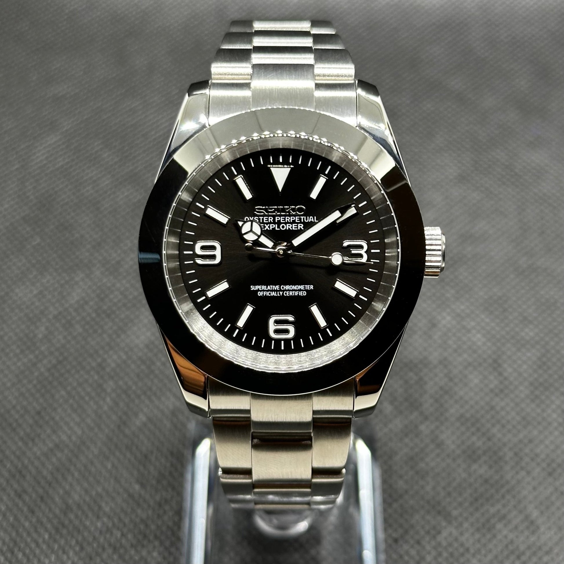 Seiko Mod "Explorer" Watch (Premium Dial) - Somerville Watch Co. - Explorer