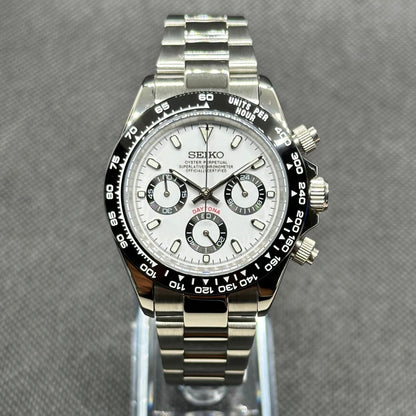 Seiko Mod "Panda" Daytona Chronograph Watch - Somerville Watch Co. - Panda