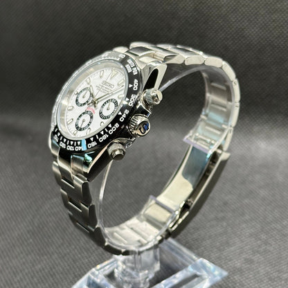 Seiko Mod "Panda" Daytona Chronograph Watch - Somerville Watch Co. - Panda