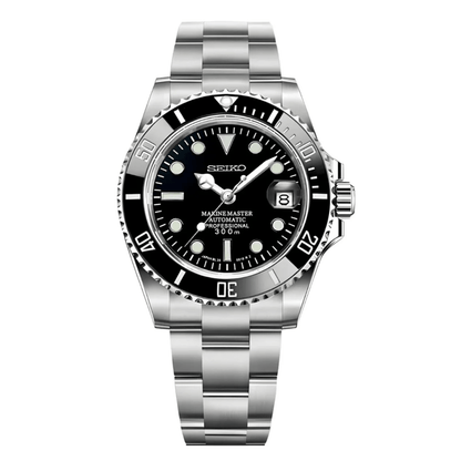 Seiko Mod Submariner "Marine Master" Dive Watch - Somerville Watch Co. - Sub-Date-MM