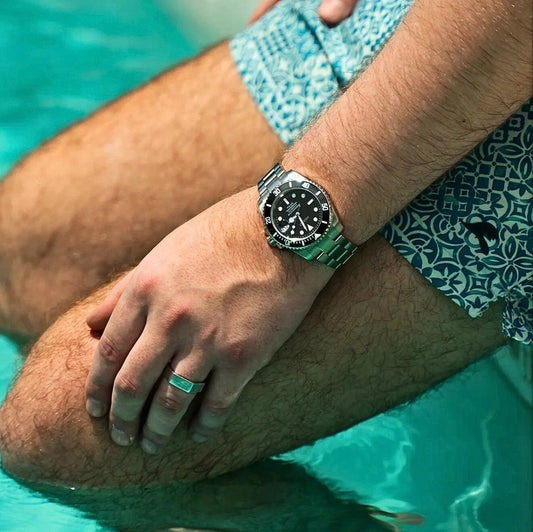 Seiko Mod Submariner "Marine Master" Dive Watch - Somerville Watch Co. - Sub-Date-MM