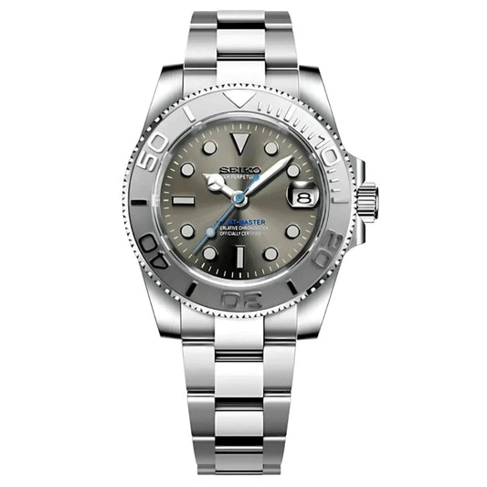Seiko Mod Yacht - Master "Silver" Watch - Somerville Watch Co. - Silver - Yachtmaster