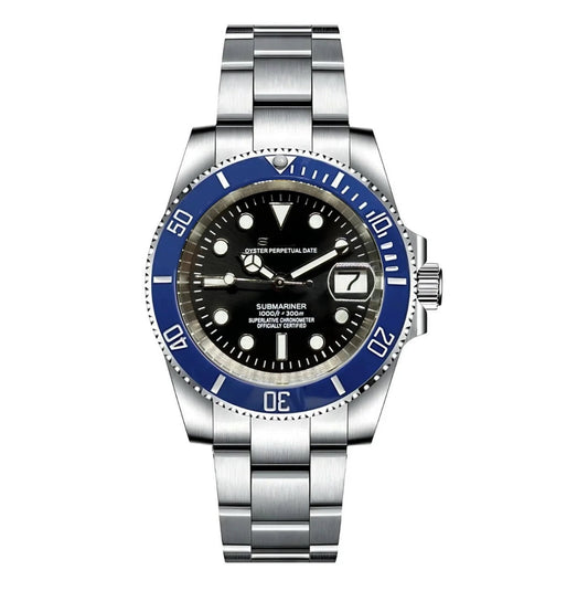 Submariner Mod "Cookie Monster" Dive Watch (Premium Dial) - Somerville Watch Co. - Cookie-Monster-P