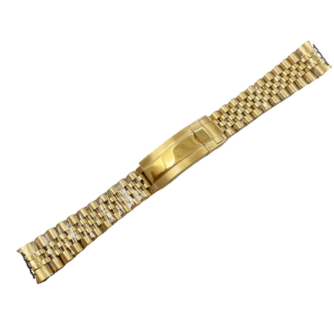 Yellow Gold Jubilee Bracelet - Somerville Watch Co. - YG-Jubilee-Bracelet